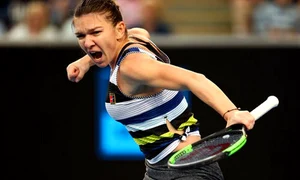 simona halep bucurie australian open jpeg