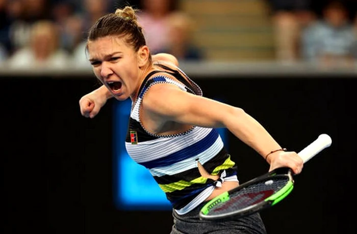 Simona Halep si bucuria victorieiFoto: Guliver/ GettyImages
