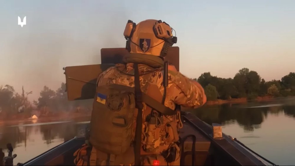 Asalt al forțelor speciale ucrainene asupra pozițiilor ruse pe râul Nipru VIDEO