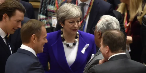 Theresa May discutand cu Antonio Costa