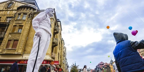 Omul alb în Timişoara