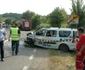 Accident mortal la Scorţeni. Opt persoane au ajuns în spital FOTO Andrei Grecu (ISU Bacau)