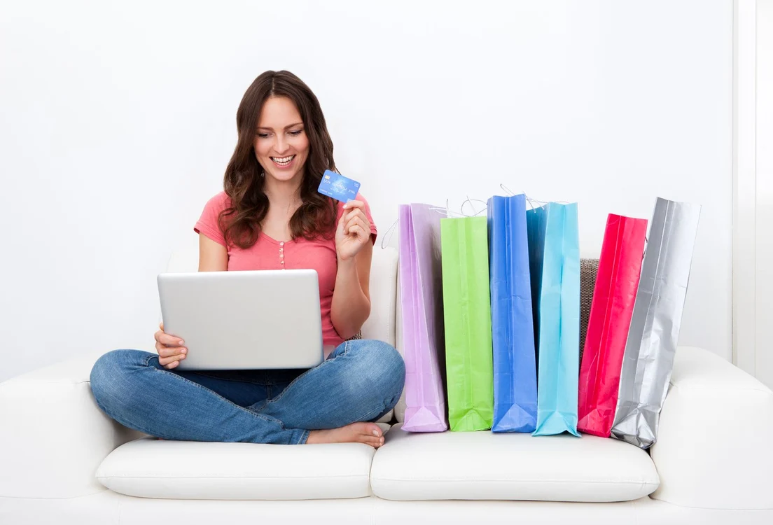 Woman Shopping Online jpeg