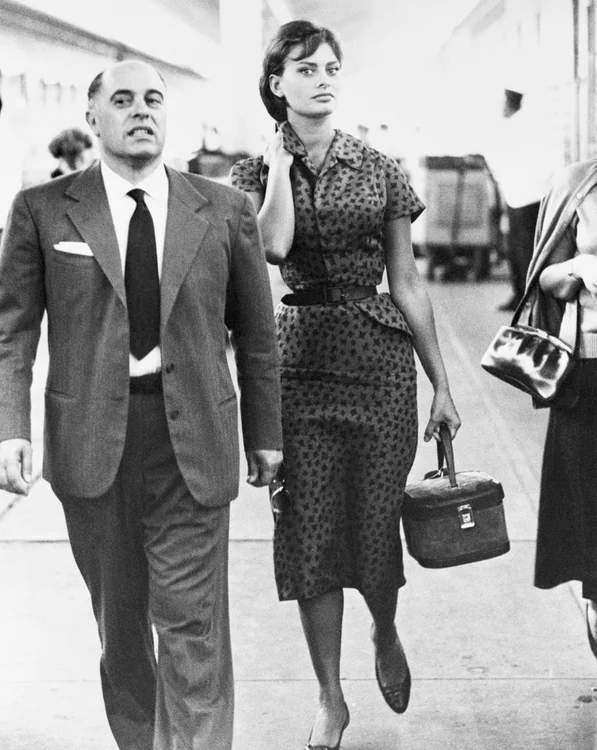 Sophia Loren și Carlo Ponti