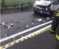 Accident mortal pe DN7 Valea Oltului în Brezoi Vâlcea după o coliziune în lanț Foto ISU Vâlcea jpg