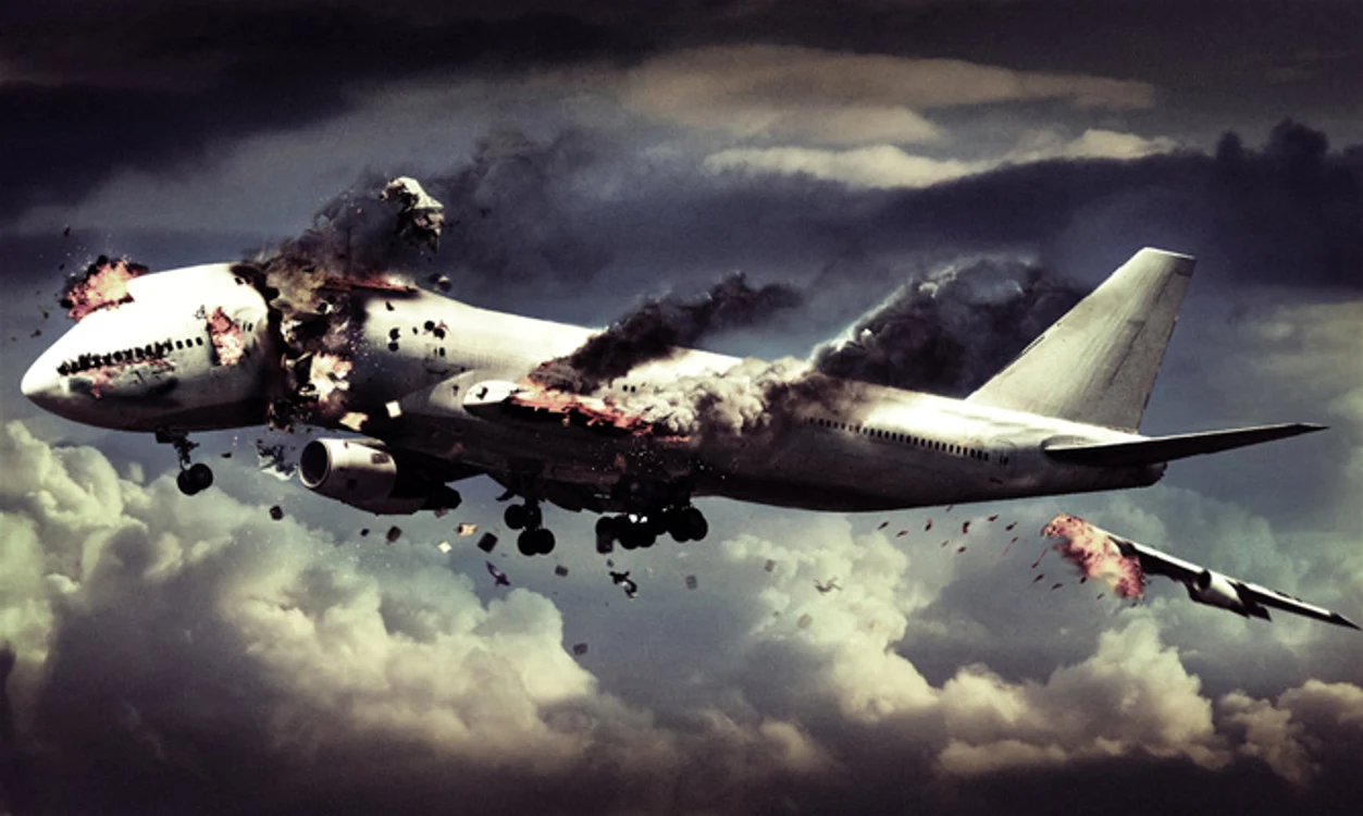 Boeing-ul 747 a explodat în aer