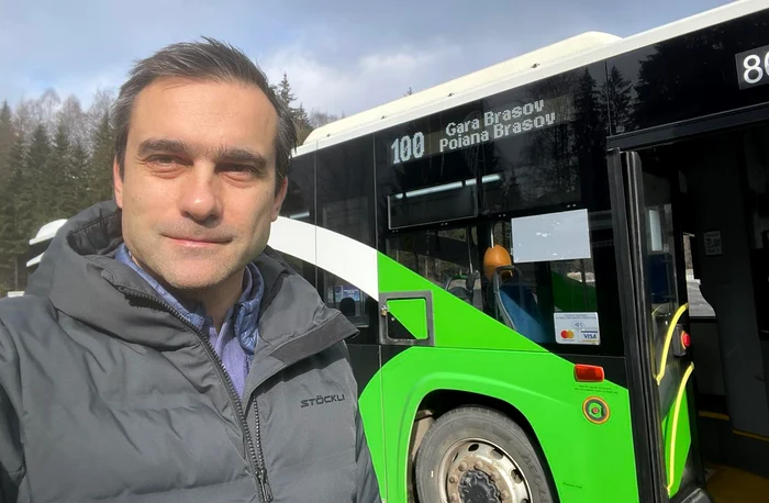 Primarul Allen Coliban a verificat autobuzele și a dansat la Massif FOTO Primăria Brașov