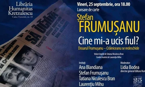 Lansare – Ștefan Frumușanu, Cine mi a ucis fiul? jpeg