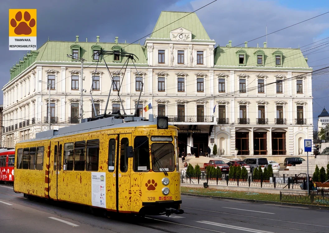 Tramvaiul Responsabilității. FOTO Tramclub Iași