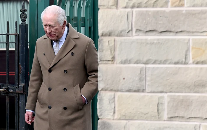 Regele Charles în Clitheroe, Lancashire, Anglia, pe 9 februarie 2026, GettyImages (2) jpg