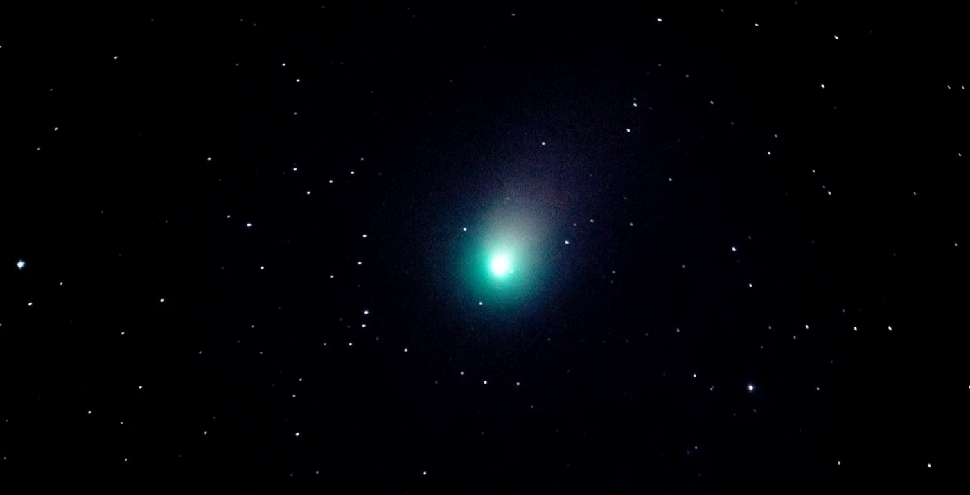 Cometa provine din norul Oort (foto: Facebook)