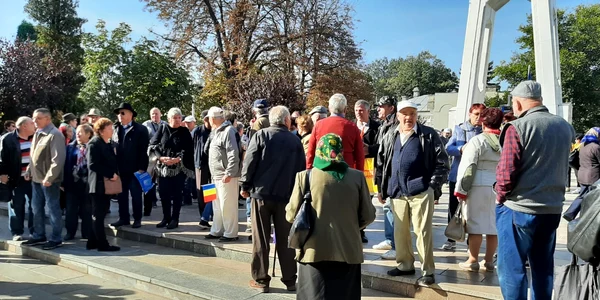 Protest pensionari Galati 