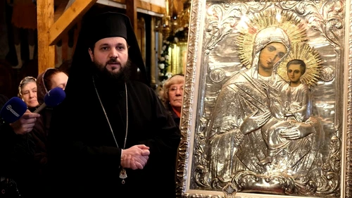 Credincioșii se pot închina la Icoana Maicii Domnului Iordănița, începând de joi, 14 martie