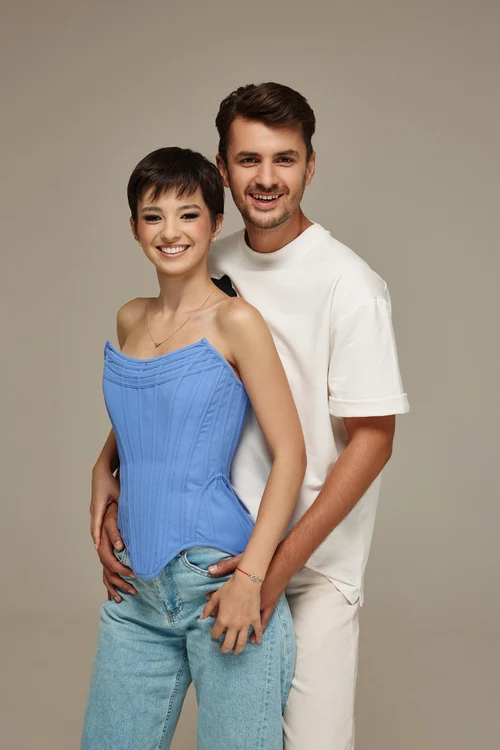 Karina Jianu și Vlad Udrescu sunt Ana și Tudor în serialul „ANA”. FOTO: Antena 1