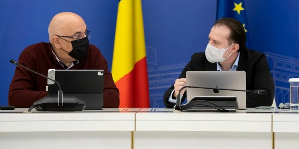 Florin Citu si Raed Arafat FOTo Facebook Guvernul Romaniei