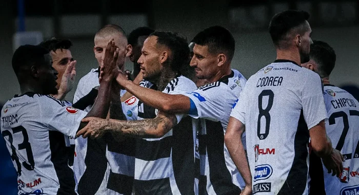 Ardelenii s-au impus logic în fața lui Metaloglobus. Foto Facebook FC Universitatea Cluj