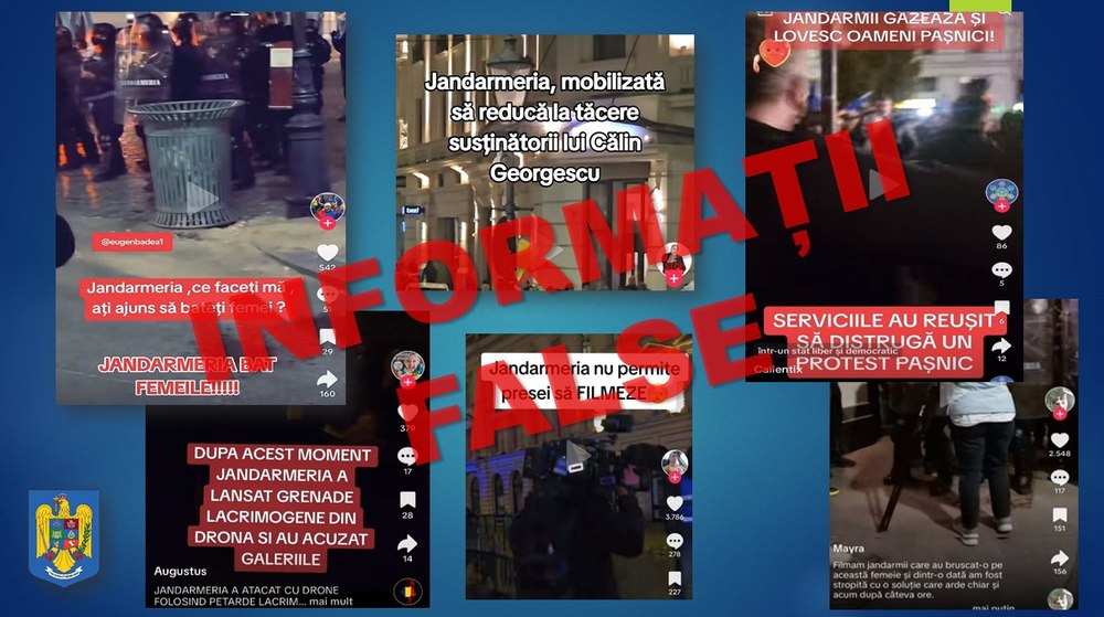 Mediul online, plin de informații false după incidentele din Capitală. Apelul făcut de autorități
