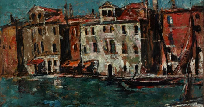 „Case la Chioggia“, Gheorghe Petraşcu FOTO: Artmark