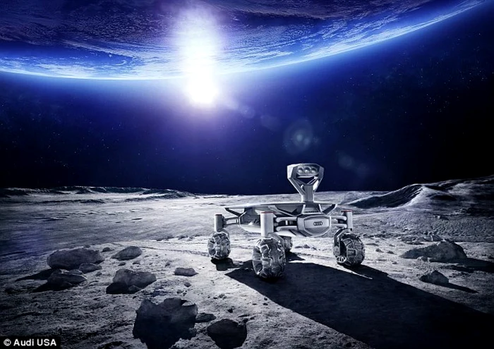 Audi Lunar Quattro, roverul pe care nemţii vor să îl ducă pe Lună în 2017