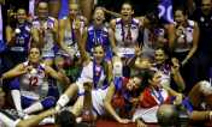Naționala feminină de volei a Serbiei a cucerit primul ei titlu european * Foto: Reuters