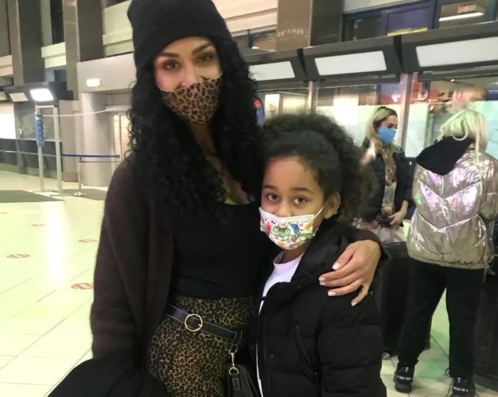 Majda, despărțire grea de fiica ei, în aeroportfoto: Kanal D