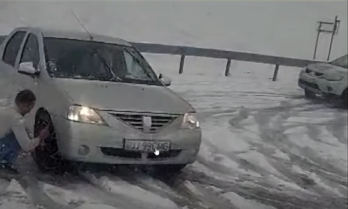 transallpina conditii de iarna captură video DRPD Craiova png