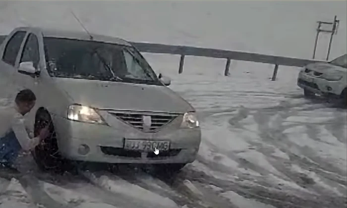 transallpina conditii de iarna captură video DRPD Craiova png