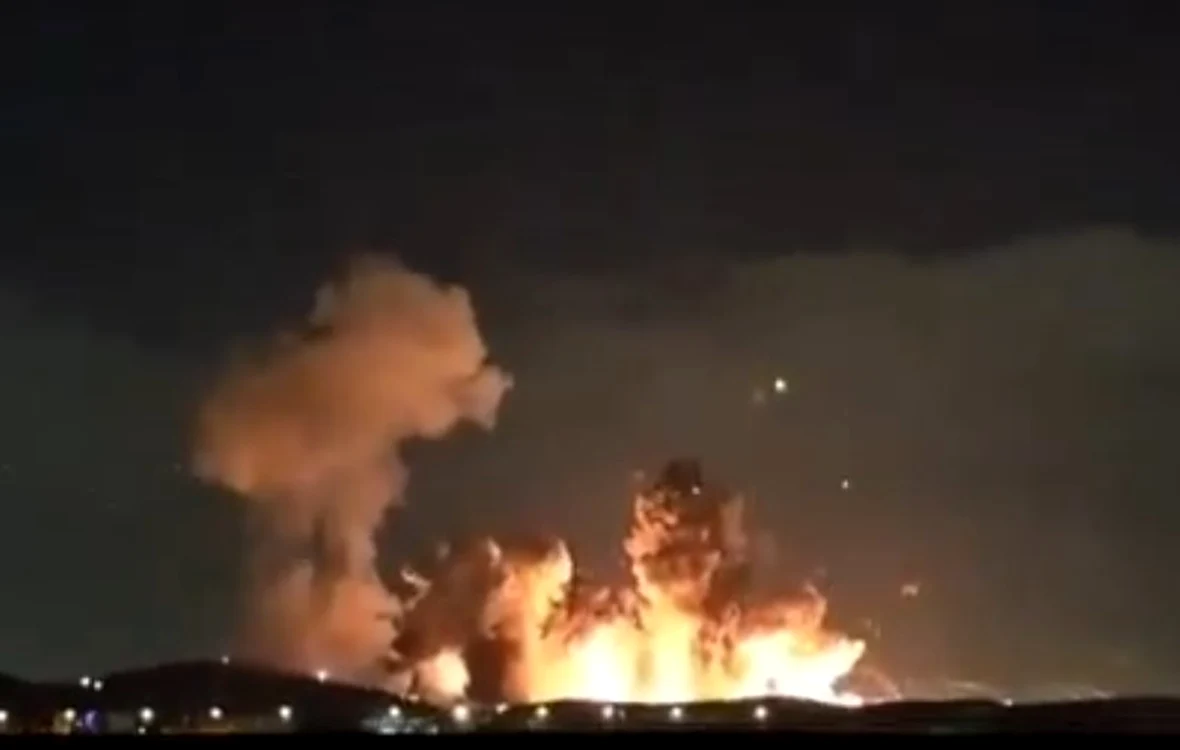 Centre nucleare iraniene bombardate de americani și israelieni/FOTO:X