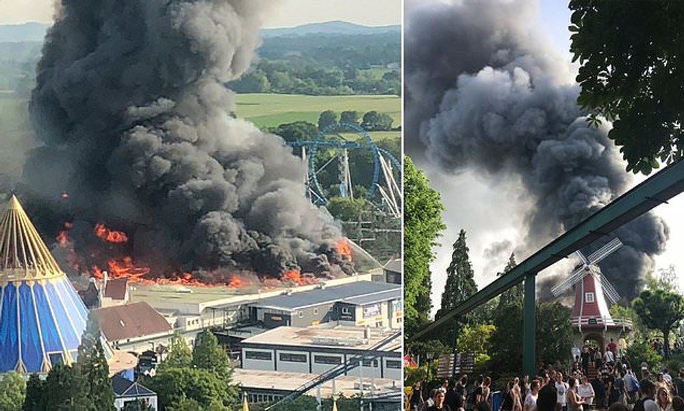 Incendiu izbucnit în cel mai mare parc de distracții din Germania