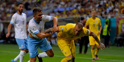 Fotbal Romania - Israel în preliminariile CE 2024, pe 9 septembrie 2023 la București. FOTO Mediafax / Alexandru Dobre 