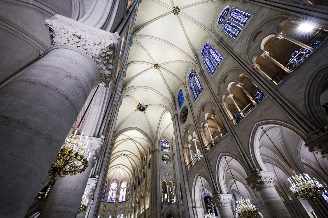 Interior Catedrala Notre Dame/ FOTO: Profimedia