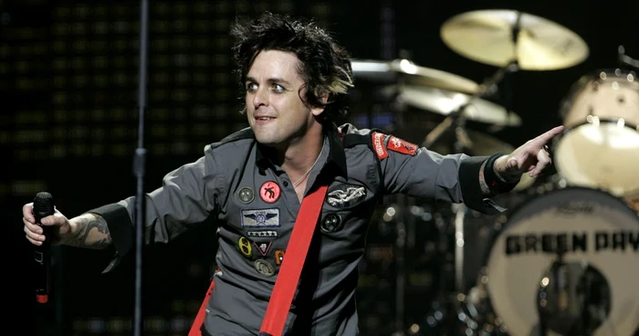 Billie Joe Armstrong a ajuns la un spital din Italia, iar trupa sa a anulat un concert FOTO Reuters