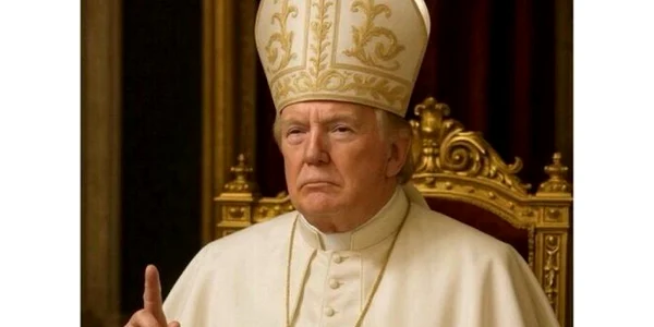 trump imbracat in papa FOTO  WhiteHouseX jfif