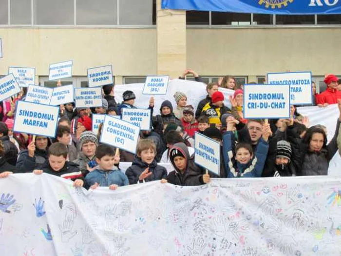 Pânza solidarităţii FOTO Olimpia Man