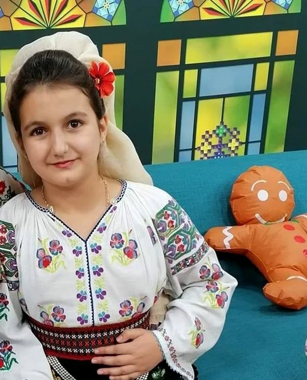 Iasmina visa să ajungă o mare cântăreaţă de muzică populară FOTO Facebook / Iasmina Dinu