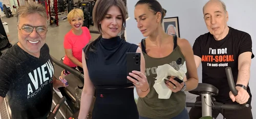 Marina Almășan, Sorin Mărcuș, Monica Bîrlădeanu, Adina Halas și Andrei Partoș au reînceput exercițiile fizice