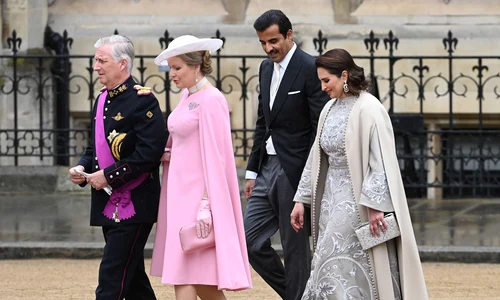 Emirul Qatarului și soția sa GettyImages 1487927337 jpg