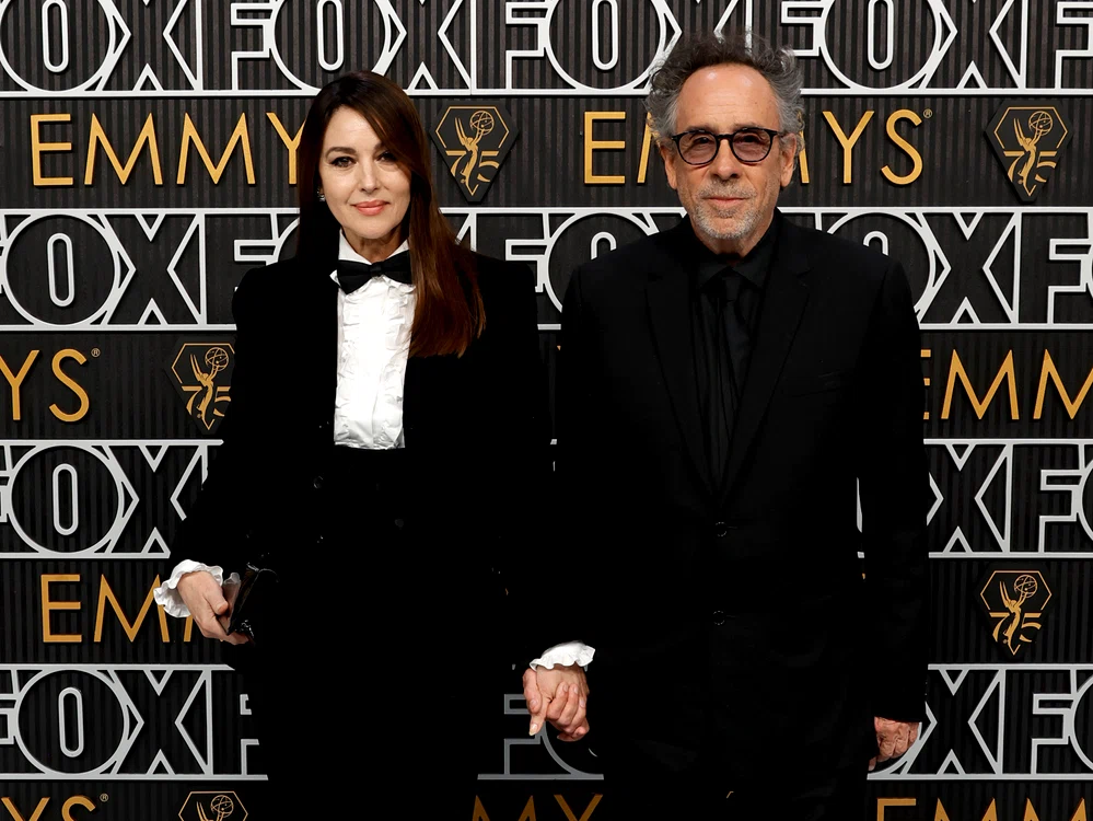 Monica Bellucci și Tim Burton, Getty (3) jpg