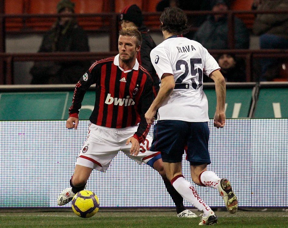 
    AC Milan a făcut spectacol la revenirea lui Beckham în Serie A (Foto: EPA)  
