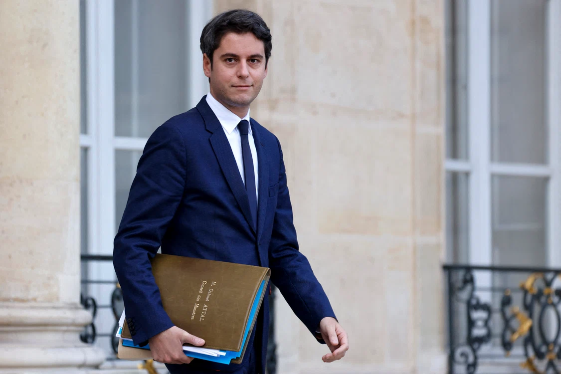 Gabriel Attal, premierul Franței FOTO: EPA EFE