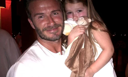 David Beckham (40 de ani) își tratează fetița ca pe o prințesă jpeg