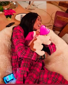 Naomi Campbell și copiii, Instagram