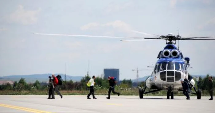 Sibiu: Salvaţi cu elicopterul din munţii Făgăraş (GALERIE FOTO)