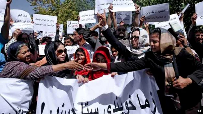 Proteste in Afganistan din cauza violarii a patru femei FOTO BBC