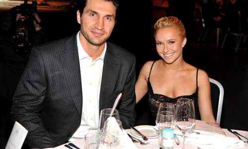 Hayden Panettiere și Vladimir Kliciko FOTO US Magazine