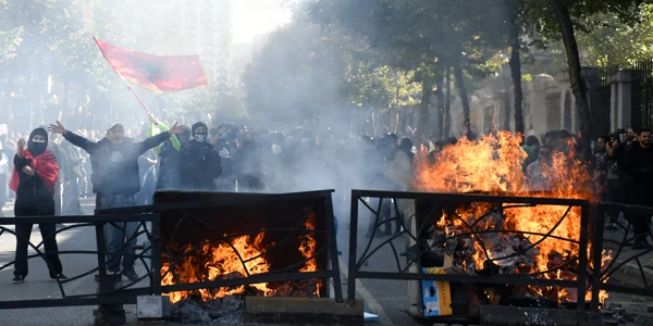 Proteste în Albania 