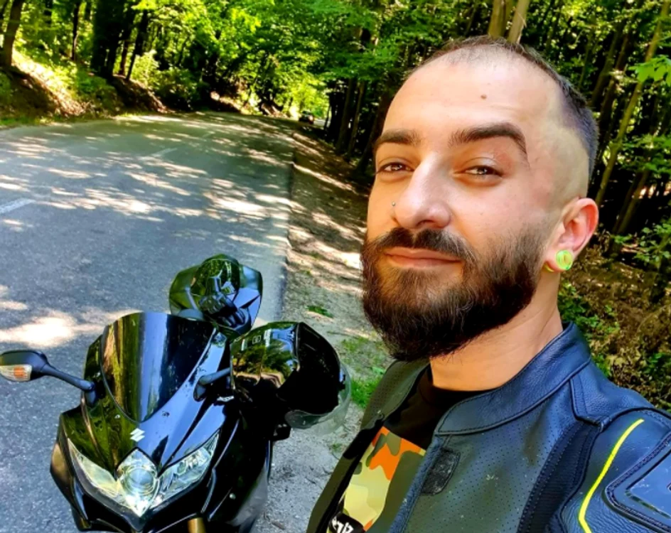 Așa arăta Doru Răduță înainte să intre în emisiune. Foto: Instagram