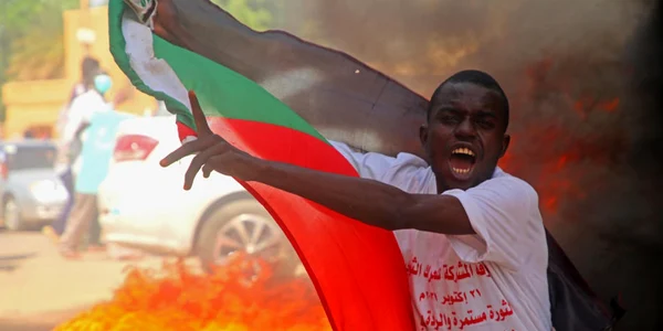 Manifestati pro-guvernul civil in Sudan FOTO EPA-EFE
