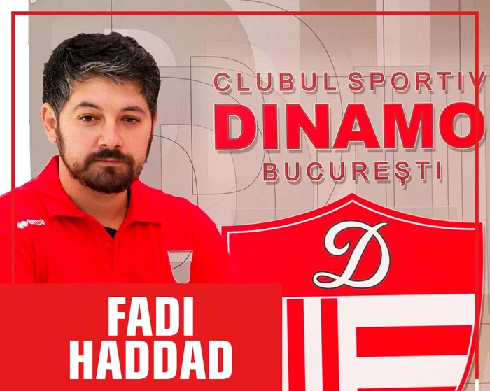 Fadi Haddad, pe când activa la clubul Dinamo
