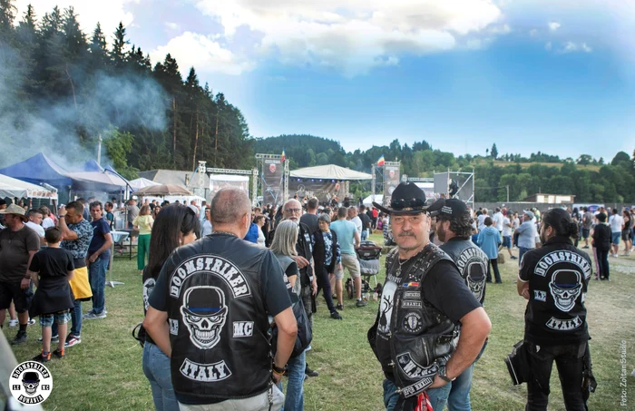 Motocicliștii de la clubul Doomstriker LEMC România